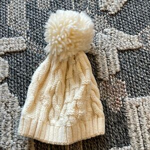 Hannah Andersson small cream ivory beanie kid